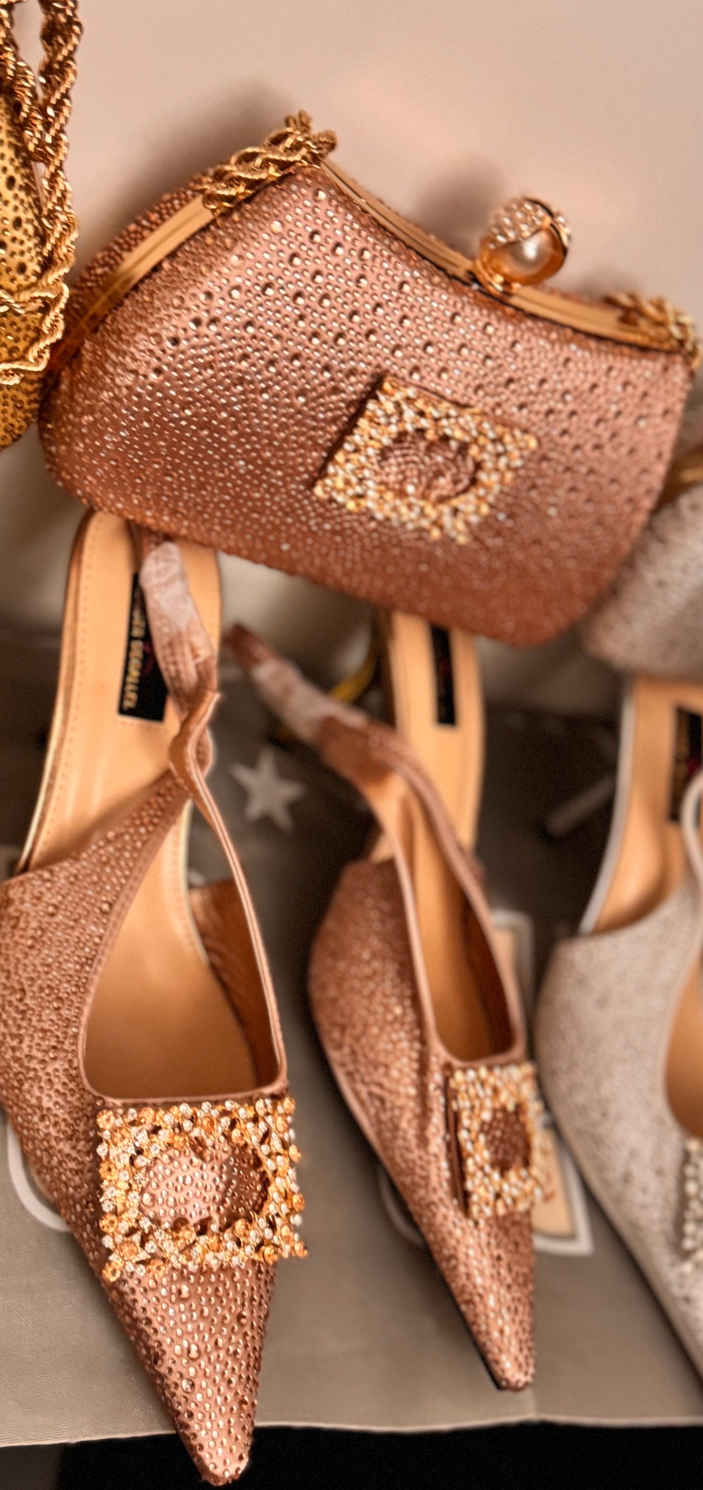 Rhinestone shoes collections